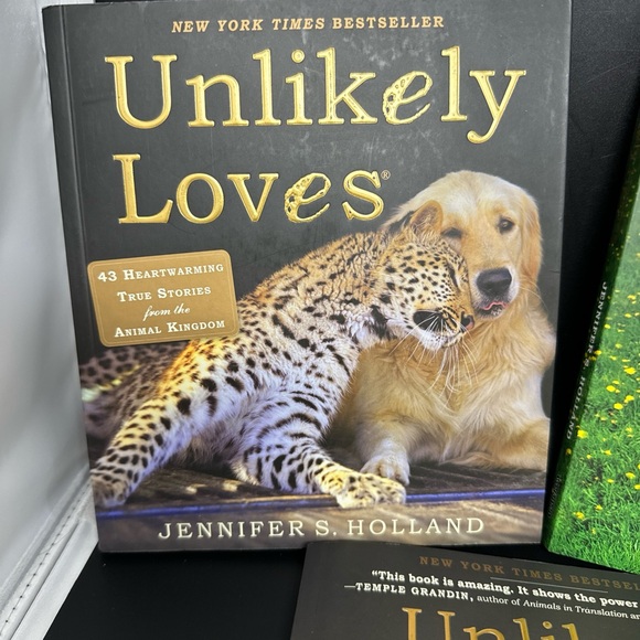 UNLIKELY FRIENDSHIPS BY JENNIFER S. HOLLAND 47 STORIES FROM THE ANIMAL KINGDOM - Picture 3 of 8